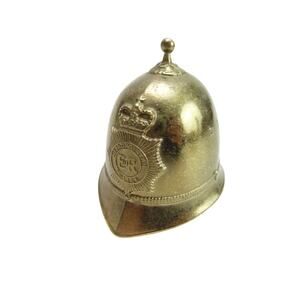 Vintage SEENER ENGLAND Metropolitan Police Helmet Shaped Bell